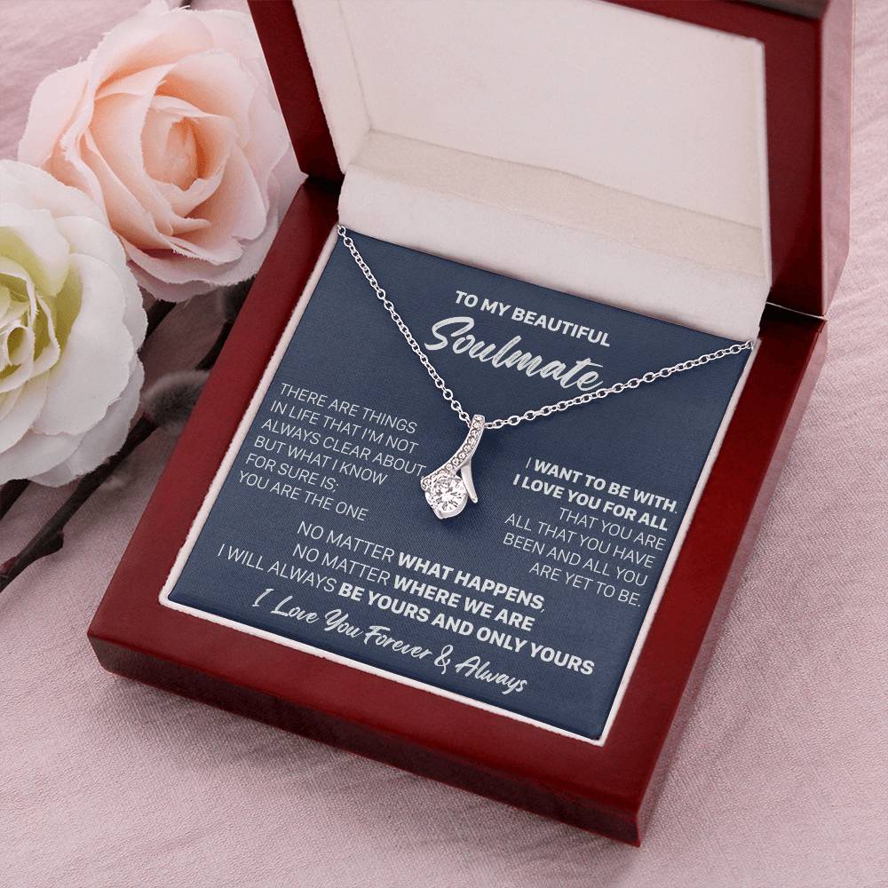 Gift For Your Soulmate Christmas - The One - Alluring Alluring Beauty Necklace